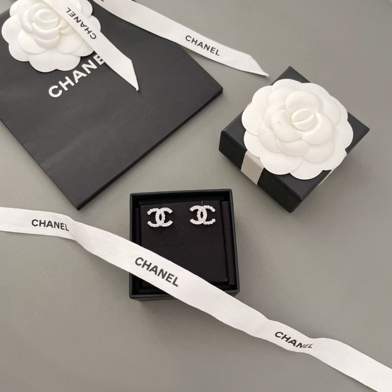 Ch*el earrings